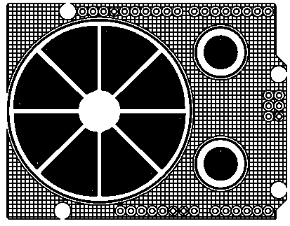 Radial Test Board (top view)