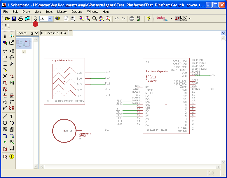 Eagle Touch How-To Schematic Eagle Touch How-To Schematic