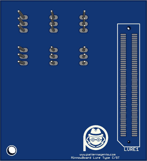 MinnowBoard Type C Lure (bottom view)